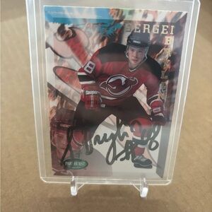 NHL Sergei Brylin Hockey Card - Autographed